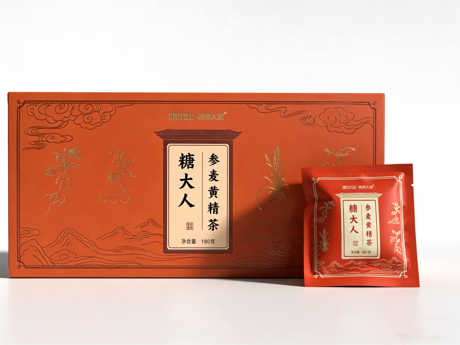 参麦黄精茶